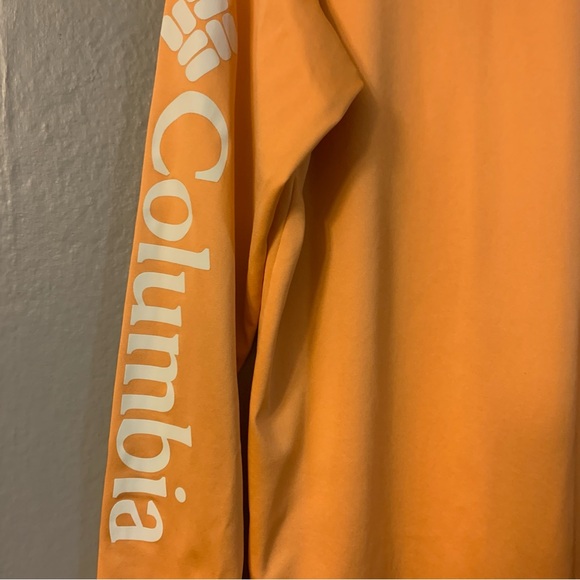 Columbia PFG Orange Sportswear Kids Top - Picture 5 of 5
